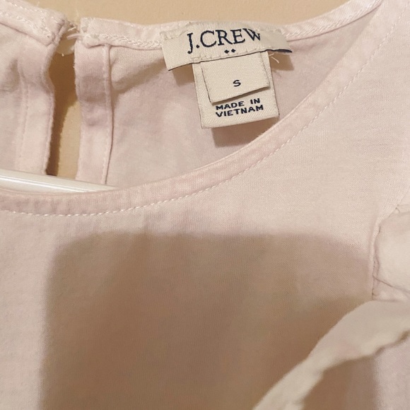 Jcrew white tank with ruffles - Picture 5 of 5